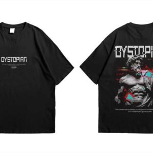 Dystopian Oversized Graphic Tee